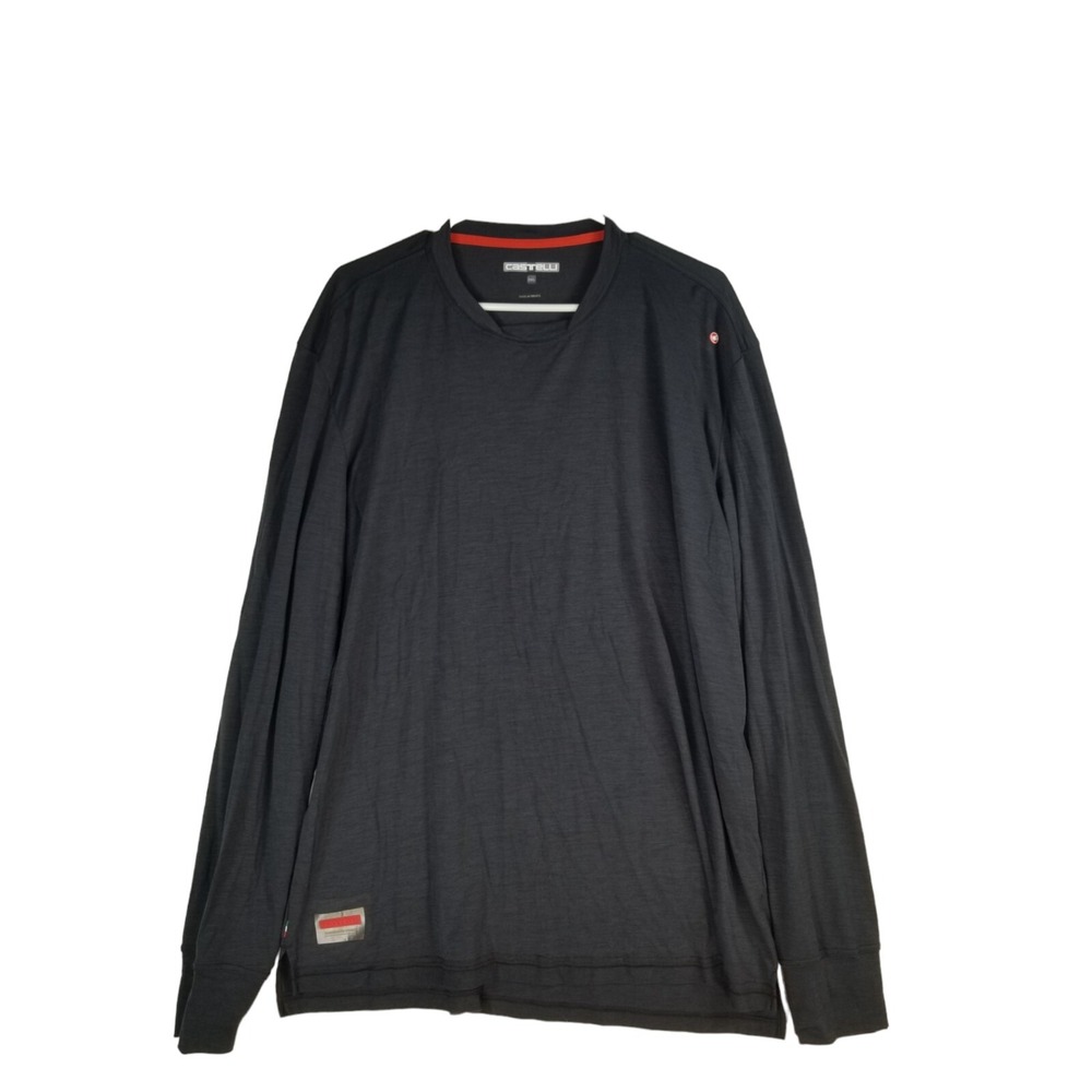 Castelli MC STUDIO SEAMLESS MEN'S Long Sleeve Base Layer XXL  Black